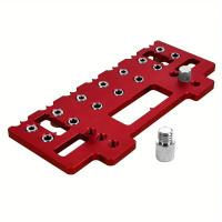 Kit De Localizador De Agujeros Para Madera Con Guía De Perforación Straight Juego De Juego De Herramientas Manuales De Aluminio - details 12