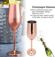 Copa de beber flautas de champán, copa de champán, Coupe àgrave; bebida para la fiesta en; Casa (Oro Rosa) - details 3
