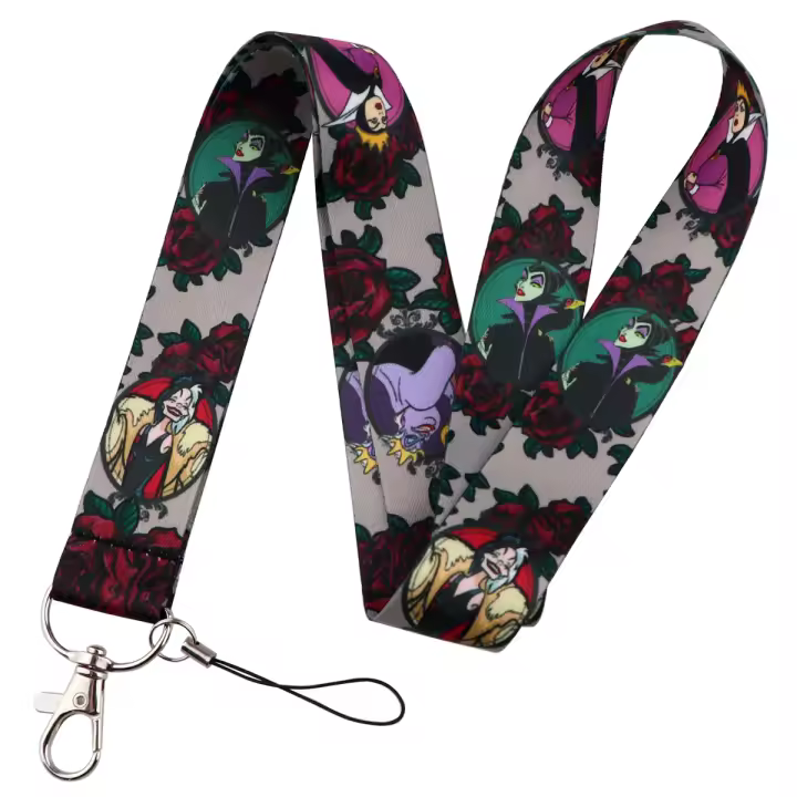 Cuerda De Cuello Para Villano Lanyard De Llave Tarjeta De Identificación Gimnasio Teléfono Encanto Correa Portabotones DIY Accesorios Regalos - 1