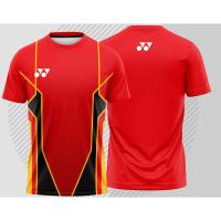 Camiseta Deportiva De Moda Para Hombres Talla Grande Casual Con Estampado 3D Manga Corta Para Badminton Y Correr - details 4