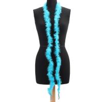 2M Boa De Plumas Para Árbol De Navidad Decoración De Fiesta De Boda Traje De Noche Adorno De Tela Con Cinta Artículos De Ropa Para Mujeres Material De Poliéster - details 1
