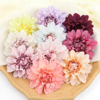 1/3/5Pcs Flores Artificiales De Seda Rosa Gran Tamaño Para Decoración De Hogar Bodas Accesorios De Coronas De Novia - details 7