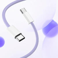 Cable De Color PD 60W Para iPhone 16 15 pro Carga Rápida Para Xiaomi Samsung Huawei Tipo C Tejido 1M 2M 3M Adaptador De Cable - details 11