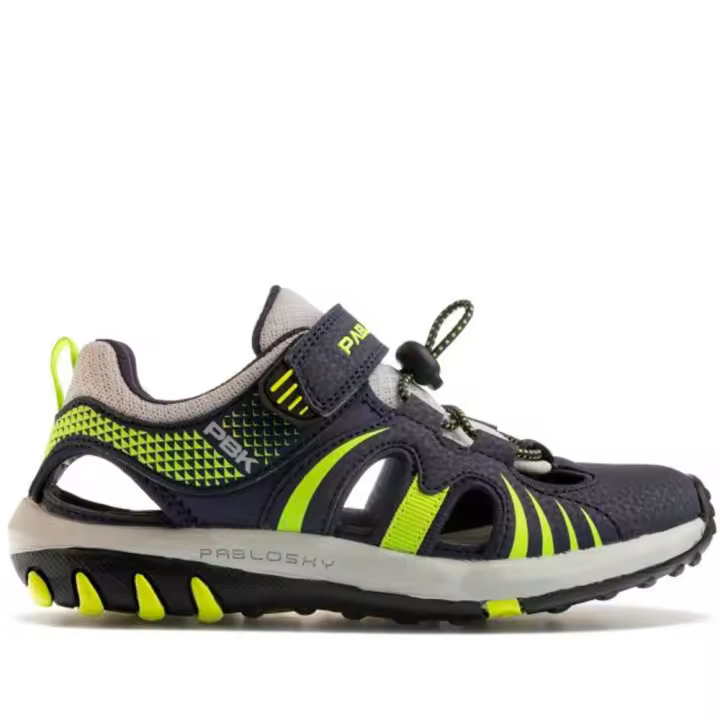 Sandalia Niño Pablosky 973725 Marino-Limón-Gris 105970  Chanclas MARCAS NIÑOS Pablosky Sandalias - 1