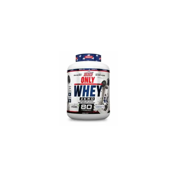 Big Only Whey Zero Tolerase 2kg Vainilla Cream Polvo - 1