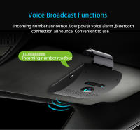 Kit De Coche Bluetooth Compatible Con Visera Solar Altavoz Inalámbrico Speakerphone Multi-punto Manos Libres BT Para Coche - details 2