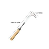 Herramienta Manual De Jardín De Acero Inoxidable Para Eliminar Malas Hierbas Con Mango De Roble Herramienta De Rama Para Jardinería Y Vivero - details 5