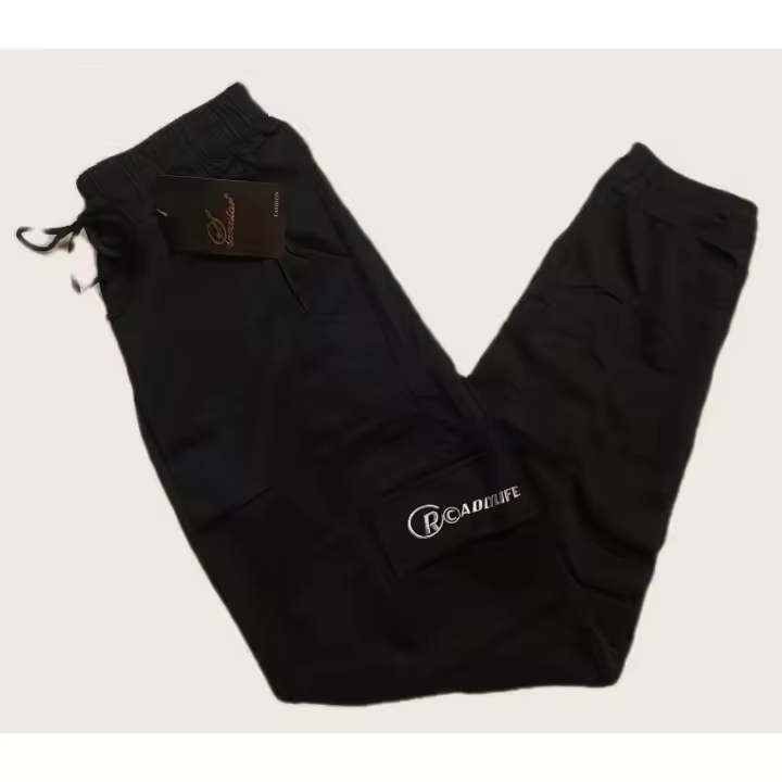 YUNI，pantalon chandal con puño， pantalones largo de mujer ，sin pelo ，con cintura elastica y Cordón ajustable，tiene 2 Bolsillo delantera。90149 - 1