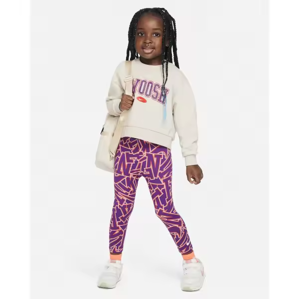 Nike - Conjunto Nike Join The Club de Sudadera y Legging  - Chándal de Niña -36L041-P9N - 1