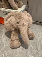 Muñeco De Peluche Jelly Cat Elefante Sumiso 24/56cm Juguete Interactivo Para Niñas Regalo De Cumpleaños Navidad Compañero De Mascota Lindo - details 0