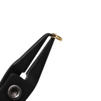 Aguja Multifuncional Abre Anillos Split Herramienta De Joyería Con Mini Tijeras Diagonales Herramientas DIY De Mano Material De Acero Inoxidable - details 7