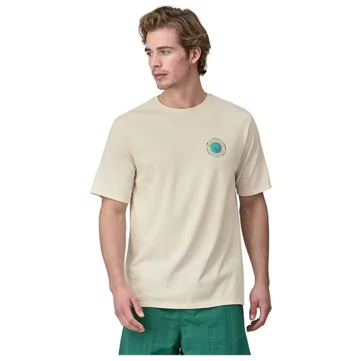 Camisetas De Manga Corta Patagonia para Hombre en color Beige - 1
