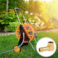 Adaptador De Tubo De Jardín APWIKOGER De Latón Conector GHT a 0.8 Juego De Conexiones Para Jardín Accesorios De Rotación Fácil Instalación Sin Herramientas Necesarias - details 1
