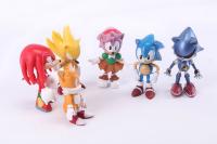 Set De 6 Figuras Miniatura Sonic Personajes De Peluche Shadow Y Cola Modelo De Juguetes Para Niños 5-7cm Regalo De Cumpleaños - details 10