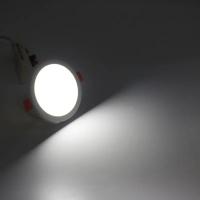 Luz De Panel LED Ultra Delgada Para Techo Ajustable Downlight Para Oficina Edificio Sala De Estar Iluminación Suspenida De Aluminio Dimmable - details 3