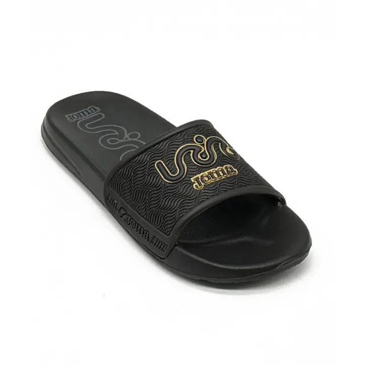 Chanclas de agua mujer JOMA SLALS2401 PALA PISCINA NEGRO LOGO JOMA DORADO 32003 24V - 1