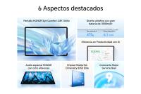 HONOR Pad V9 11.5 inch WIFI 8GB+256GB with Flip Cover and HONOR Magic-Pencil 3, Gray / White, Pantalla HONOR Eye Comfort 2.8K 144Hz｜Diseño ultrafino con gran batería de 10100mAh｜ Eficiencia en Productividad con IA - details 1