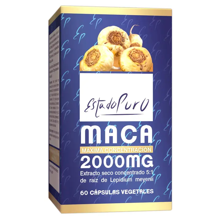 Maca Andina Estado Puro 2000mg  Extracto Nativo 5:1 Macatonic™ de Producción Sostenible  Energía Mantenida y Vigorizante Natural  Apto Veganos  60 Cápsulas de Tongil - 1