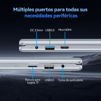 VANWIN Portátil de 11,6 pulgadas 8 GB DDR4 256 GB SSD, Pantalla táctil, (Procesador Intel Celeron N4020C hasta 2,0 GHz), Pantalla FHD de 1366*768, Toma de auriculares de 3,5mm, USB 3,0*2, Tarjeta TF (Micro SD)* 1, Mini HDMI, 360 Grados Portátil Plisado - details 1