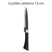 Cuchillos cocina de acero inoxidable set de 5 mas pelador  Elite, mango ergonómico con agarre antideslizante - details 2