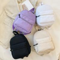 Mochila Preppy Mini De Nylon Para Niñas Y Mujeres Bolso De Viaje Pequeño a Prueba De Agua Casual Solida Rucksack Con Cierre De Cremallera Y Hebilla - details 5