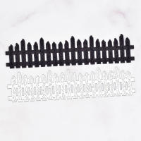 1pc Corte De Metal Para Valla De Madera Herramienta Para Scrapbooking Álbumes De Fotos Creación De Tarjetas Y Manualidades - details 1