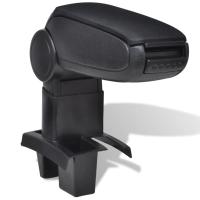 vidaXL Reposabrazos para Coche Negro Apoyabrazos Adecuado para Audi a4 b6 b7,  Chevrolet cruze (2009),  Ford fiesta (2009) y mas - details 7
