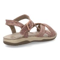 PuntoSalao Sandalias planas cómodas para mujer color lila VR5-1655 - details 2