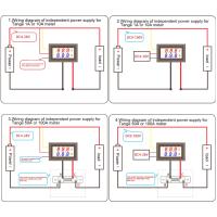 Voltímetro Digital DC0-100V 10A 50A 100A Con Pantalla LED Para Coches Motos Y Electromóviles Medidor De Voltaje Y Corriente - details 12