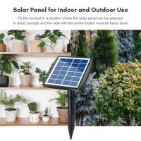 Sistema De Riego Solar Automático Con Sensor De Agua Kit De Riego Por Aspersión Drip Solar Powered Dispositivos De Autopercolación Para Jardín - details 9