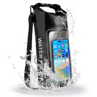 Bolsa Secadora De Mano 2L PVC Para Natación Y Actividades Al Aire Libre Impermeable Con Pantalla Táctil Para Kayak Trekking Rafting Surfing Y Navegación - details 0