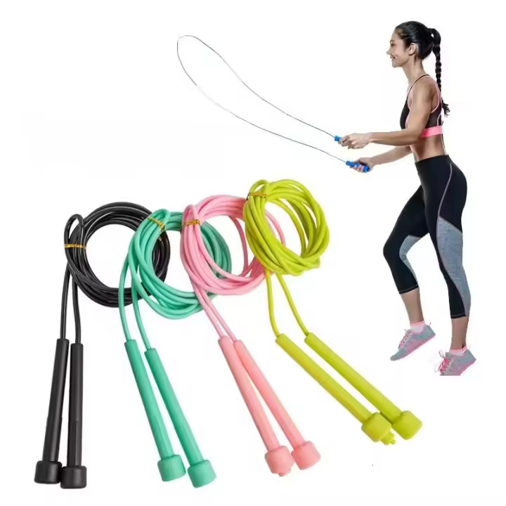 Cuerda De Saltar Portátil Para Fitness Adulto Y Niños Equipo Deportivo Para Pérdida De Peso Y Fortalecimiento Muscular Unisex - 1