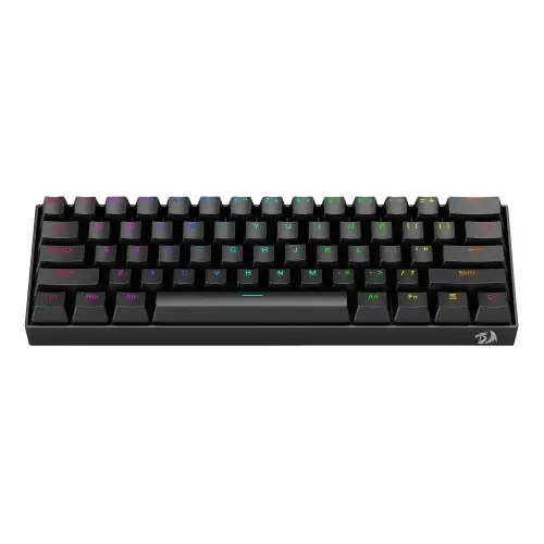 Redragon - DRAGONBORN Teclado Mecánico Gaming Switch Marrón RGB Negro - Layout USA - 1
