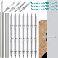 Tornillos De Acero Sin Marcas Para Banda De Enchufe 100-500Pcs Con Cabeza Doble Y Tubo Instalación Sin Problemas Para Carpintería Y Obras Domésticas - details 0