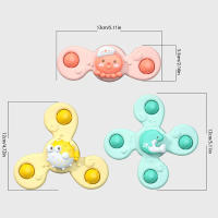 Juguete Educativo Para Baño De Bebé Ocean Cartoon Con Ventosas Giratorias Regalo Para Niños Juguetes Interactivos Para El Baño - details 11