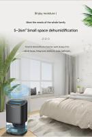 350 ml, adecuado para 5-26 Izer, deshumidifier doméstico, deshumidididiador para dormitorios Pequeños con 7 Luces LED, deshumidididifier Automático ultroculencioso - details 7