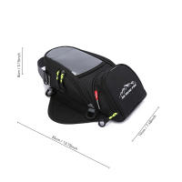 Bolsa De Tanque De Motocicleta Con Navegación Gran Capacidad Universal Magnética Fuerte Bolsa De Tanque Táctil Moto Bolsa De Combustible - details 0