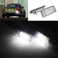 ANGRONG 2x 18 SMD LED Luz De Placa De Matrícula Xenón Blanca Para Audi TT MK1 8N 1999-06 Con Canbus Sin Advertencia De Sistema OBC - details 1