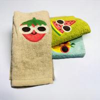 Mercatienda.es - Paños de Cocina de Algodón 550g - Bordados de Frutas en Colores Oscuros, Elegantes y Super Absorbentes - details 5