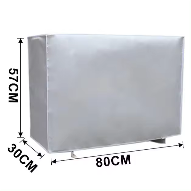 Funda  aire acondicionado exterior protección impermeable contra el sol y la lluvia, cubierta del aire acondicionado, bloque solar al aire libre, selección de múltiples tamaños - 1