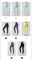 Leggings De Yoga Para Mujer Sintéticos Cintura Alta Levantamiento De Caderas Pantalones De Ciclismo Running Transpirables - details 3
