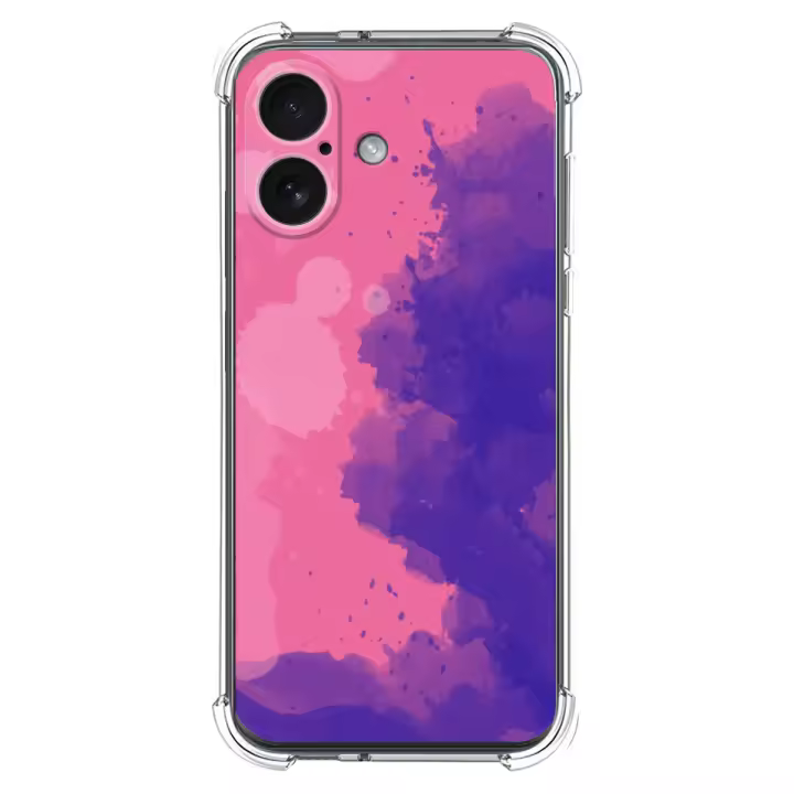 Funda Silicona Antigolpes para Iphone 17 (6.3) diseño Acuarela 07 Dibujos - 1