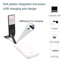 Lámpara De Lectura LED Recargable Con Clip Versátil Y Protección Ocular 3 Colores Luz De Lectura Con Dimmer Para Libros - details 13