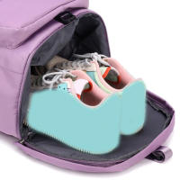 Mochila de viaje grande para mujer, bolso de día informal con estilo, resistente al agua, con correa de equipaje, para deportes, Yoga - details 52