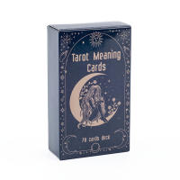Baraja De Tarot Para Fortuna Y Divination Versión Inglesa 78 Tarjetas Para Principiantes Juego De Tablero Para Jóvenes Y Adultos - details 1