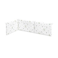 Interbaby Set 2 piezas colcha Nordica cuna 120x60  con funda y chichonera  Dinosaurio Palmera blanco modelo 92757-09 - details 2