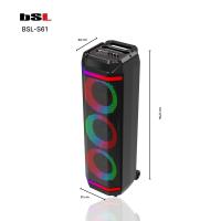 Altavoz Bluetooth BSL-S61  |3 Altavoces de 8 Pulgadas | 50W  | Micrófono | Batería de 3600 mAh | Carga USB-C. - details 4