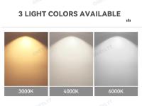 Spotlight LED GU10 Para Techo Montaje En Superficies Cilindro De Lámpara Bajo 220V Foco Iluminación Decorativa Para Dormitorio - details 2