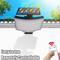 Luces Solares Ultra Brillantes Al Aire Libre Con 106 LED 3000LM Sensor De Movimiento Luz De Inundación Para Pared Patio Garage Jardín Trasero - details 7