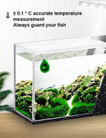 Termómetro Digital Para Acuario Autoadhesivo LCD Mini Para Tanque De Peces Con Cambio Automático De Escala ℃/℉ Rango 0-90℃ - details 3